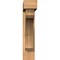Ekena Millwork Legacy Block Smooth Bracket w/ Offset Brace, Western Red Cedar, 5 1/2"W x 26"D x 26"H BKT0604X26X26LEC05SWR - alternate 2